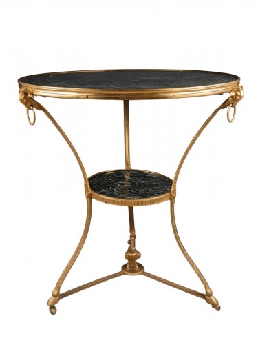 Tripod gilded bronze gueridon circa 1800