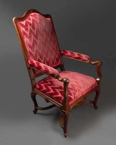 Fauteuil à châssis époque Régence premier tiers du XVIIIe siècle - Sièges Style Régence