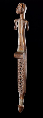 Tribal Art  - A Fine and Rare Shona Knife and Sheath 