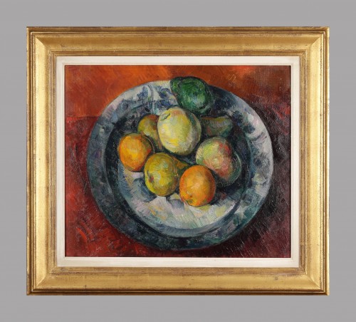 Still Life with Fruit - Paul Feiler (British 1918 - 2013)  - Paintings & Drawings Style 