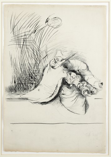 Study for Undulating Form - Graham Sutherland (1903 - 1980) 