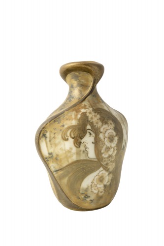 Art nouveau - Paire de vases Art Nouveau par Nikolaus Kannhäuser Amphora vers 1898