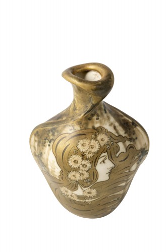 Antiquités - Paire de vases Art Nouveau par Nikolaus Kannhäuser Amphora vers 1898