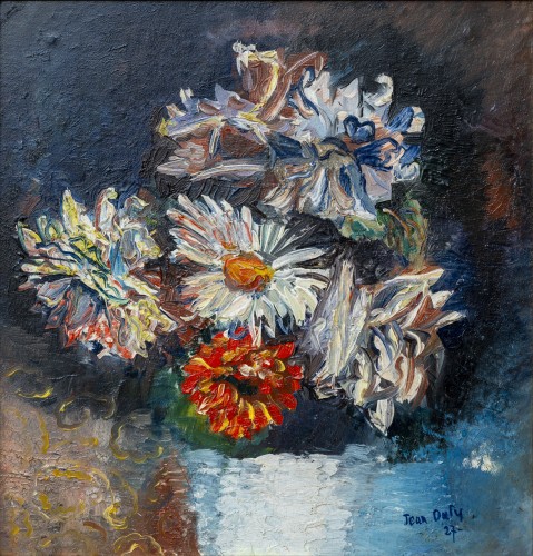 Jean Dufy (1888 - 1964) - Nature morte au bouquet de fleurs 1927 - Florian Kolhammer