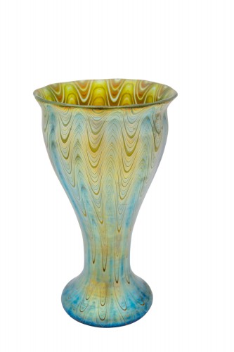 Vase Johann Loetz Witwe décoration PG 6893 env. 1900 - Verrerie, Cristallerie Style Art nouveau