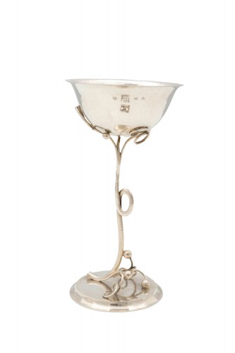 Coupe à tige Josef Hoffmann Wiener Werkstätte circa 1922 - Argenterie et Arts de la table Style Art nouveau