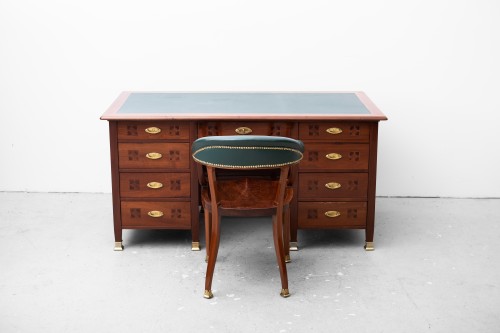 Desk with armchair Robert Fix Josef Hoffmann Portois &amp; Fix ca. 1901 - Furniture Style Art nouveau