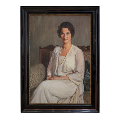 Painting Portrait 1924 - Oswald Grill (1878-1964) signed and dated