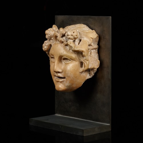 A Head of a Young Satyr - Ancient Art Style 