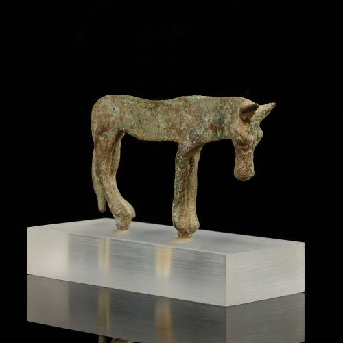 A Votive Offering in the form of a Geometric Horse - Ancient Art Style 