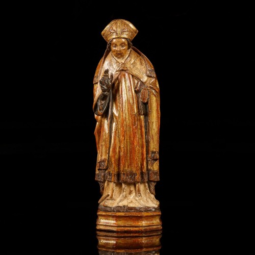 Sculpture  - Holy Bishop, Malines First quarter of the 16th Century