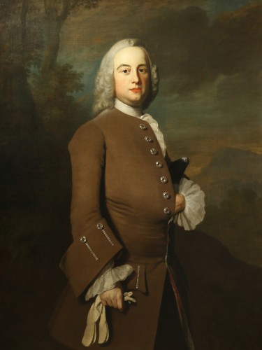 Frans van der Mijn (1719-1783) - Portrait d’un jeune gentilhomme