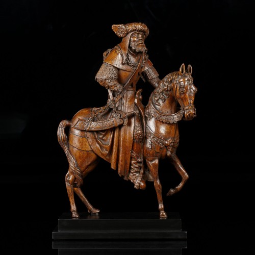 Horseman of a Calvary, Attributed to Jan Borman II - the Great  - Sculpture Style Renaissance