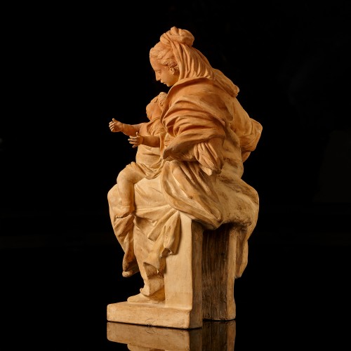 Sculpture  - Virgin and Child circa 1625, attributed to Rombout ‘Pauli’ Pauwels