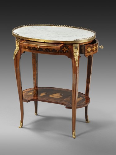 Table ovale par Charles TOPINO (1742-1803) - Franck Anelli Fine Art