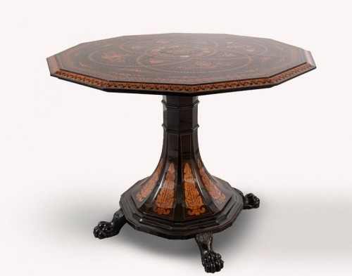  - Inlaid table attributed to Luigi and Angiolo Falcini