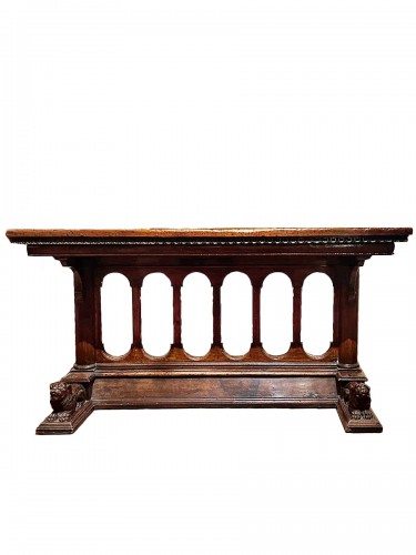 Table en noyer Renaissance Italienne