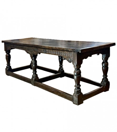 Grande table de réfectoire anglaise du XVIe siècle