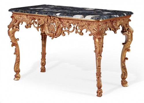 Grande console d'époque Régence, France début 18e siècle. - Mobilier Style Régence