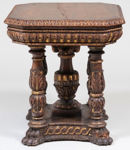 Mobilier Table & Guéridon - Petite table Italienne d’époque Renaissance