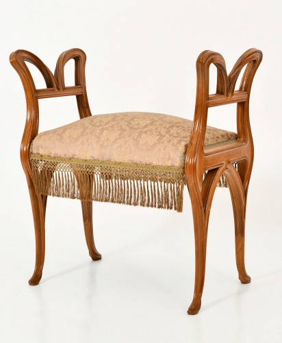 Seating  - French, Art Nouveau period diminutive canapé