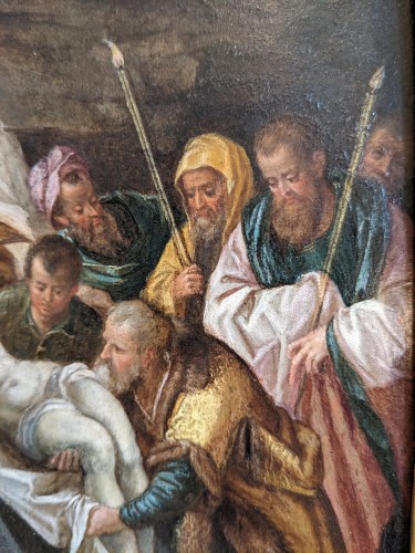 Antiquités - The Entombment of Christ, Follower of F. Zuccaro, c. 1600