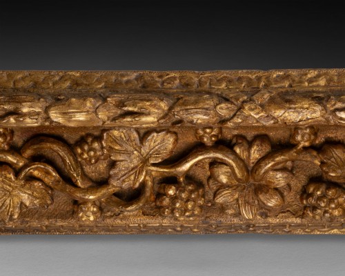 Cadre en bois doré - Bourgogne XVIIe siècle - Louis XIII