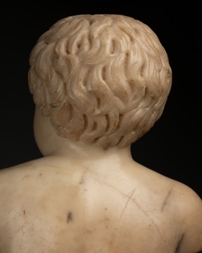 Antiquités - Marble half-bust - Italy 16th century