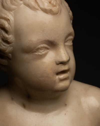 Antiquités - Demi-buste en marbre - Italie XVIe siècle