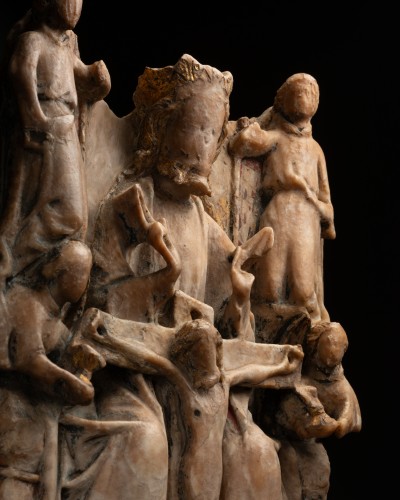 Middle age - Trinity in alabaster - England 15th century
