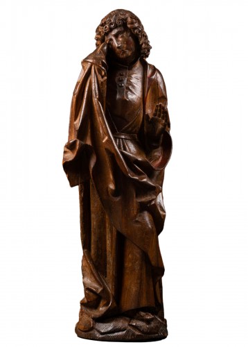 Saint Jean au Calvaire en bois attribué à Daniel Mauch - Allemagne circa 1500