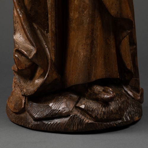 Saint Jean au Calvaire en bois attribué à Daniel Mauch - Allemagne circa 1500 - Moyen Âge