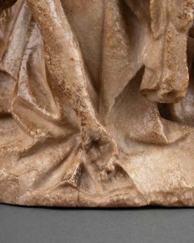 alabaster Pietà circa 1420 - Middle age