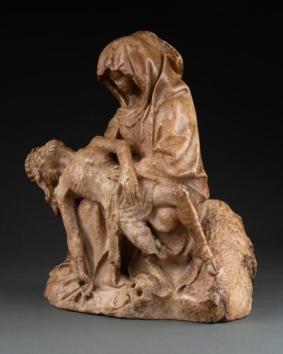 Antiquités - alabaster Pietà circa 1420