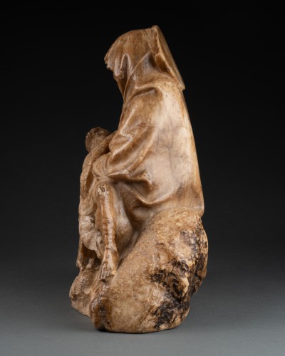 Antiquités - alabaster Pietà circa 1420