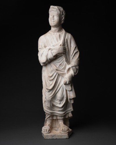 Statuette d'un prophète, Florence 1300 / 1325 - Moyen Âge