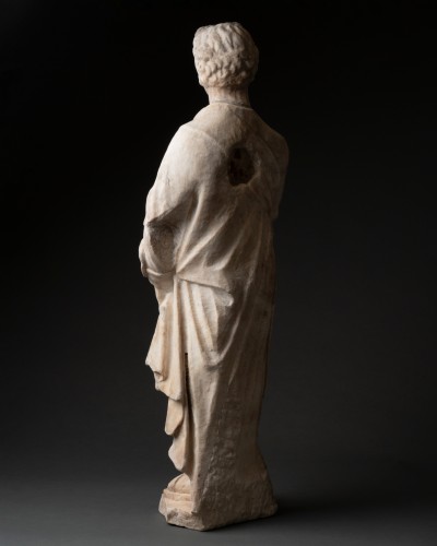 XIe au XVe siècle - Statuette d'un prophète - Florence 1300 / 1325