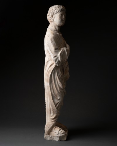 Moyen Âge - Statuette d'un prophète - Florence 1300 / 1325