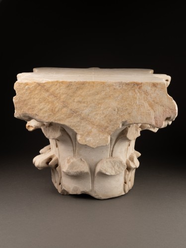 Corinthian capital - Marble Italy 16th century - Renaissance