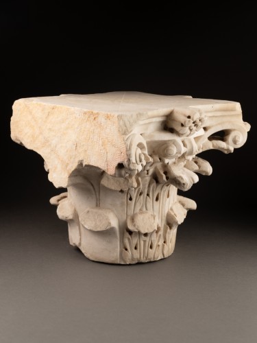 Renaissance - Corinthian capital - Marble Italy 16th century