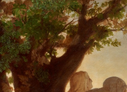 XIXe siècle - Henri LEHMANN (1814-1882) - De l’aube au crépuscule