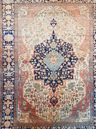 Tapis Kashan Mortachem, Perse, fin 19e siècle
