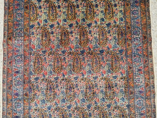 Grand tapis Kerman en laine, Iran 19e siècle - Galerie Buter