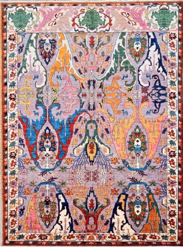Bidjar wool carpet, Garrus design, Shah period