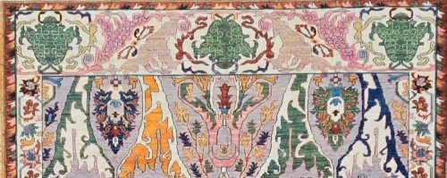 Bidjar wool carpet, Garrus design, Shah period - Tapestry & Carpet Style 