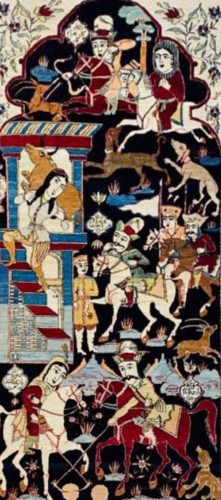 Isfahan rug, Persia 19th century - 