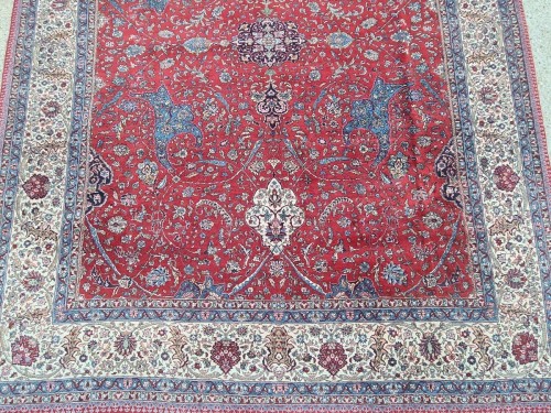 Tapisserie & Tapis Tapis - Important tapis Tabriz en laine, Iran 19e siècle