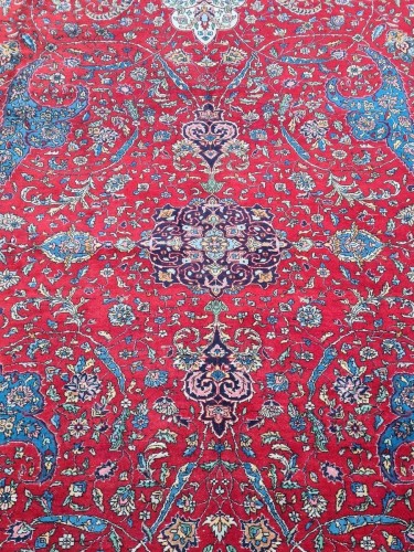 XIXe siècle - Important tapis Tabriz en laine, Iran 19e siècle
