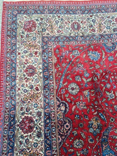 Important tapis Tabriz en laine, Iran 19e siècle - 