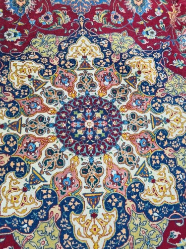 Antiquités - Tapis Tabriz en laine, Iran vers 1930